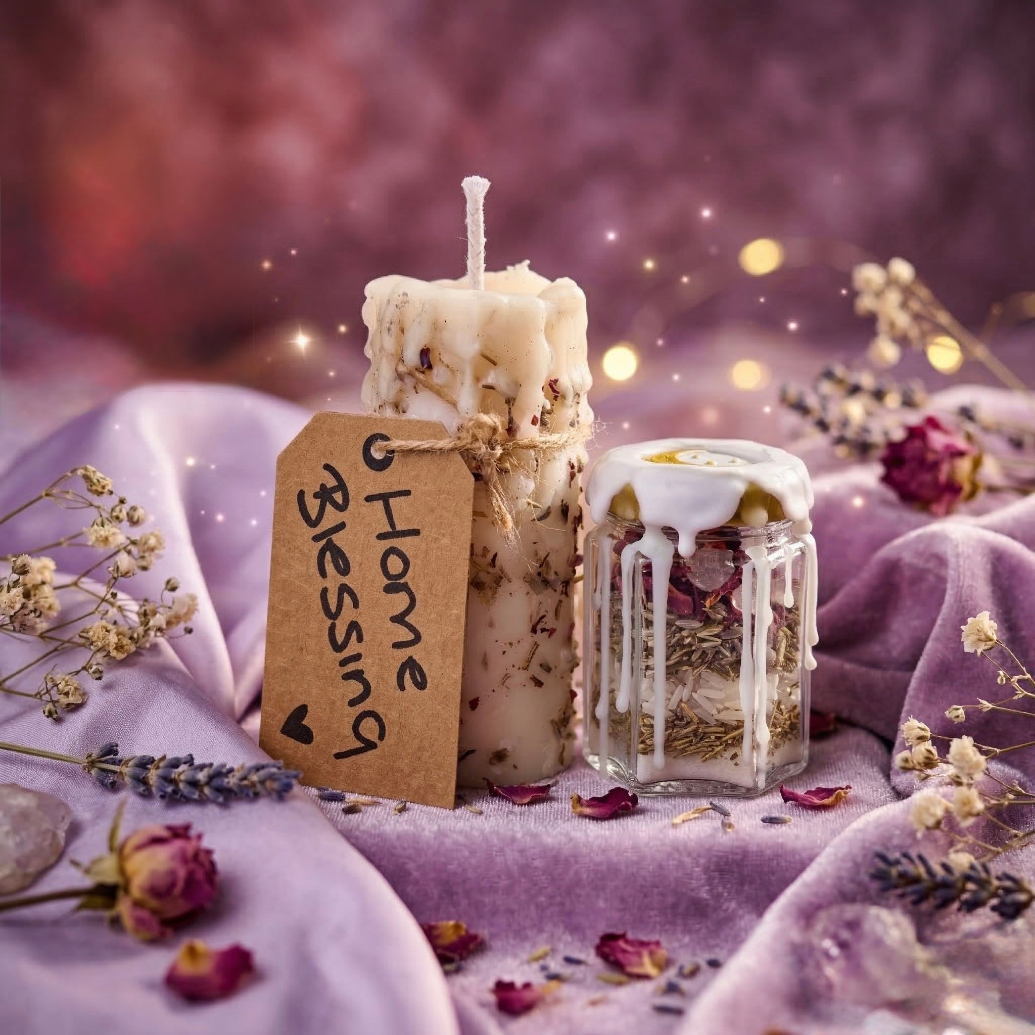 Spell Candle + Spell Jar
