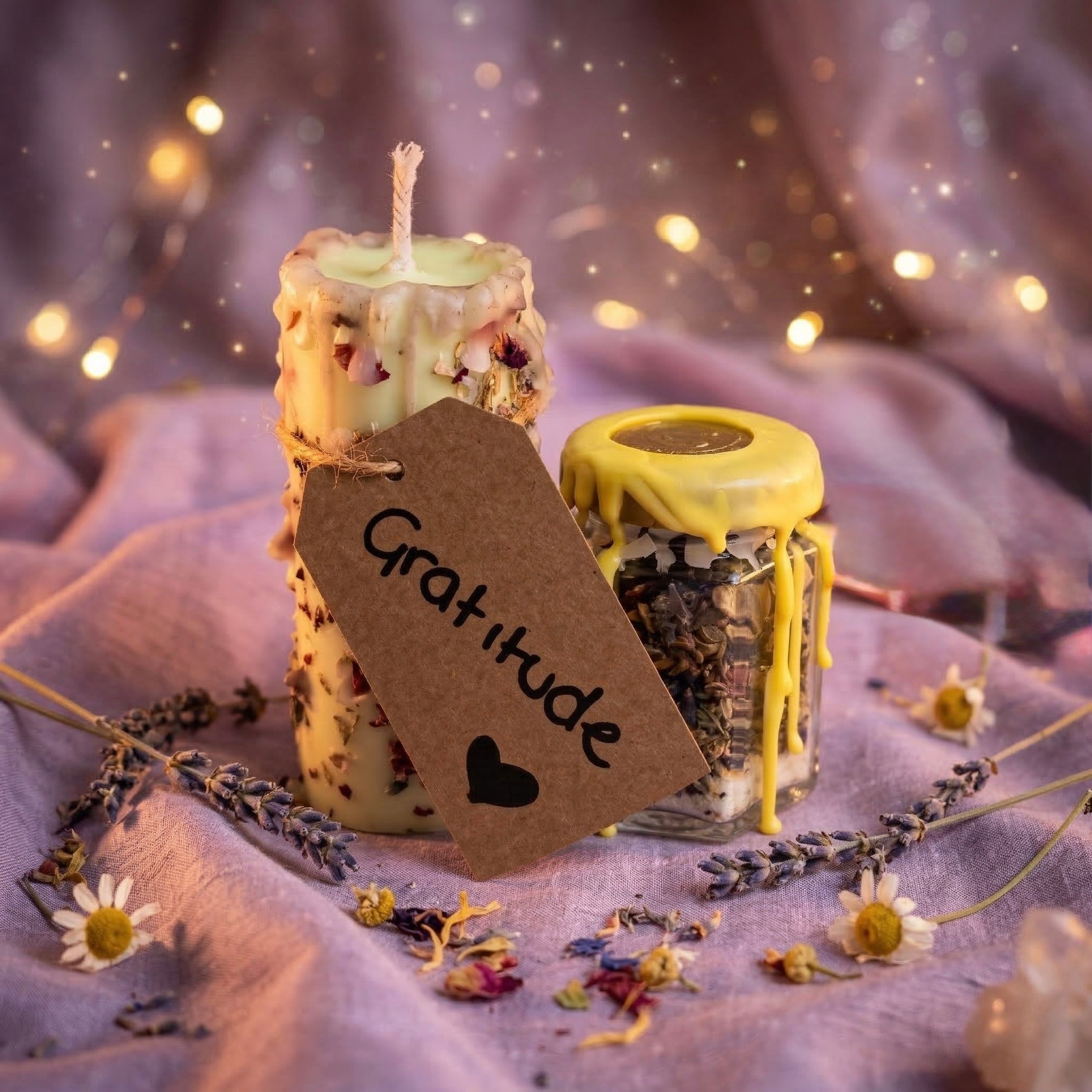 Spell Candle + Spell Jar
