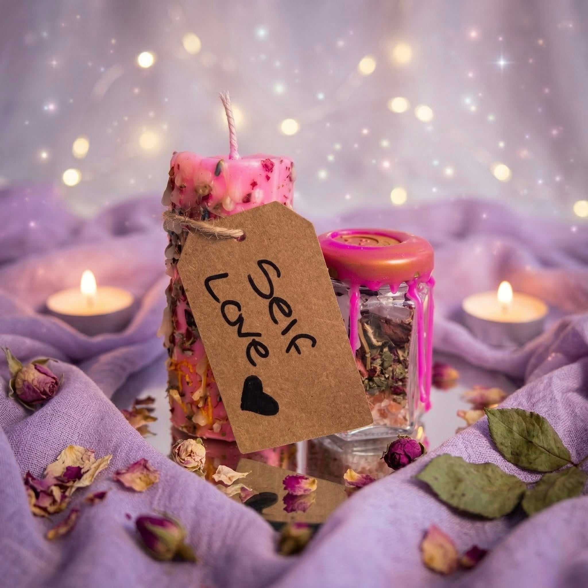 Spell Candle + Spell Jar