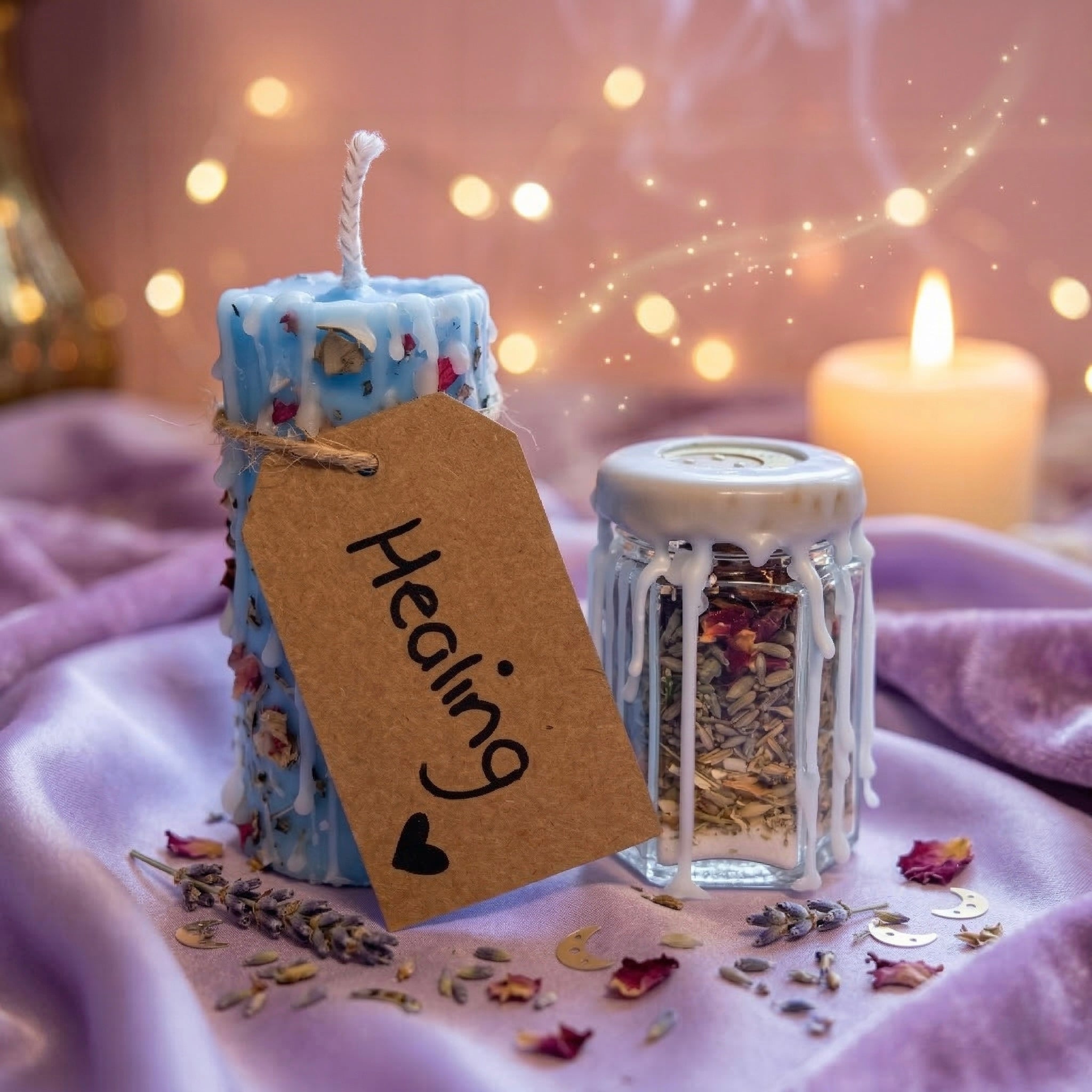 Spell Candle + Spell Jar