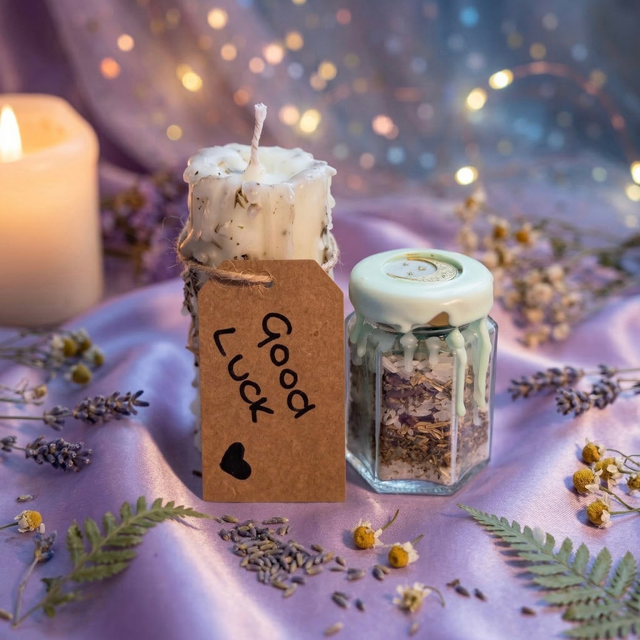 Spell Candle + Spell Jar