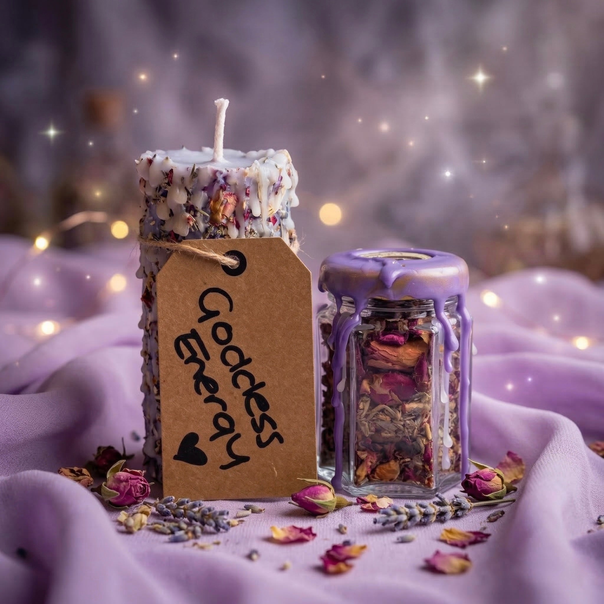 Spell Candle + Spell Jar