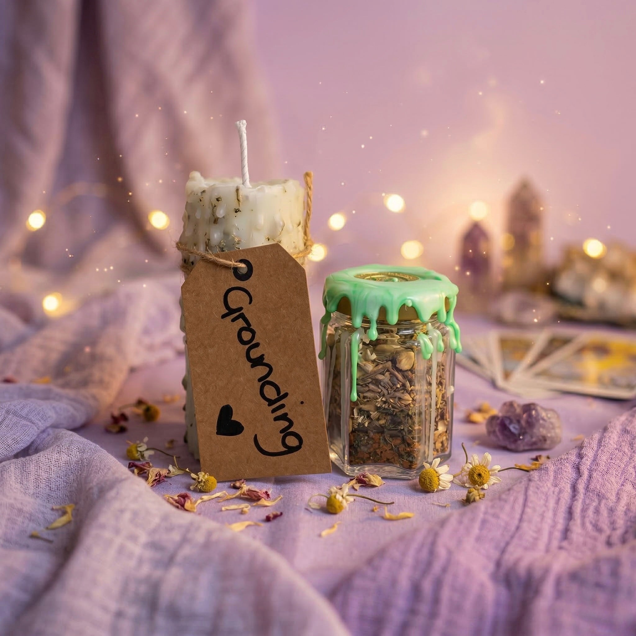 Spell Candle + Spell Jar