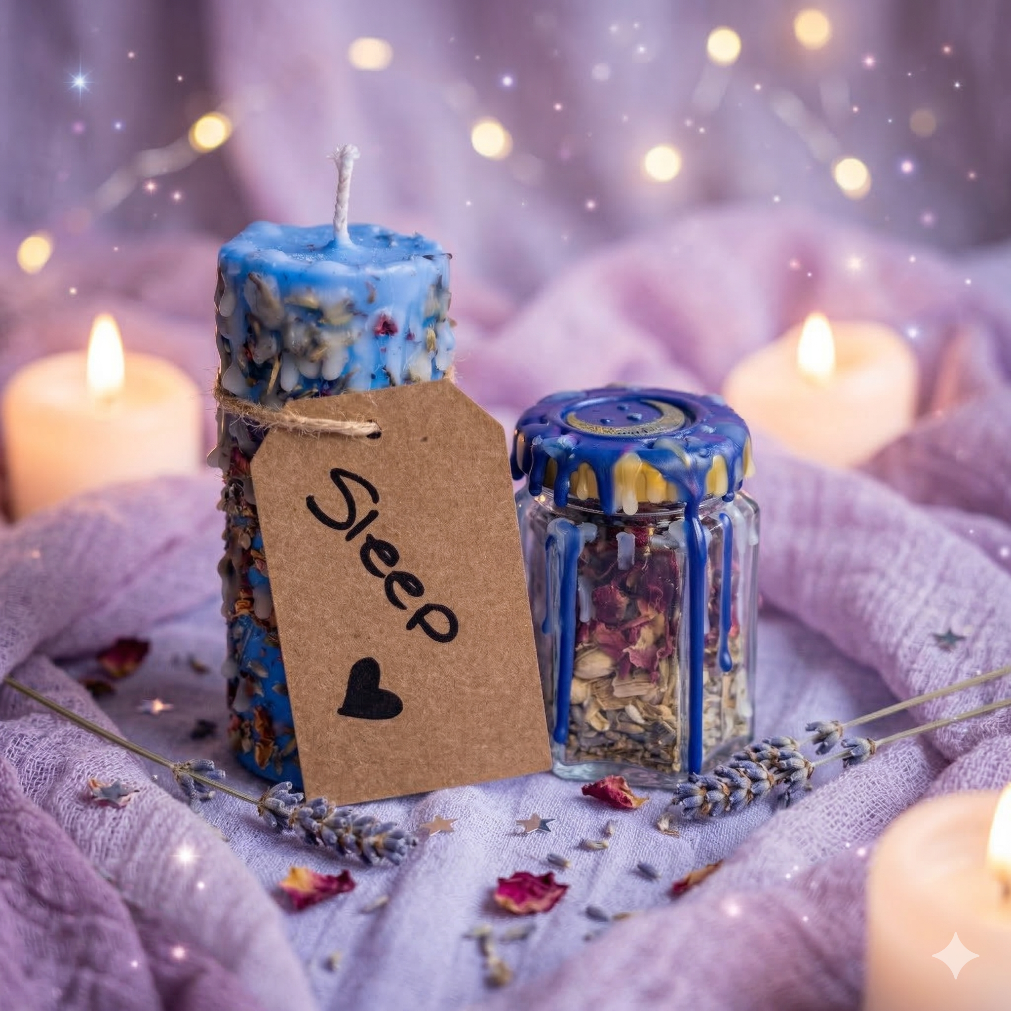 Spell Candle + Spell Jar