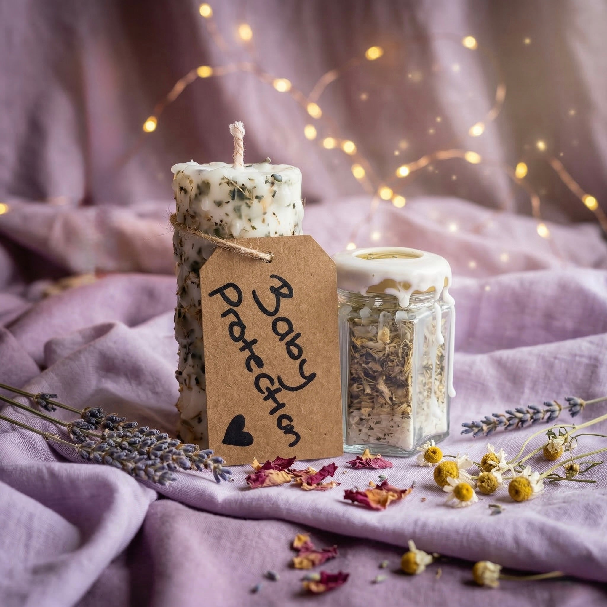 Spell Candle + Spell Jar